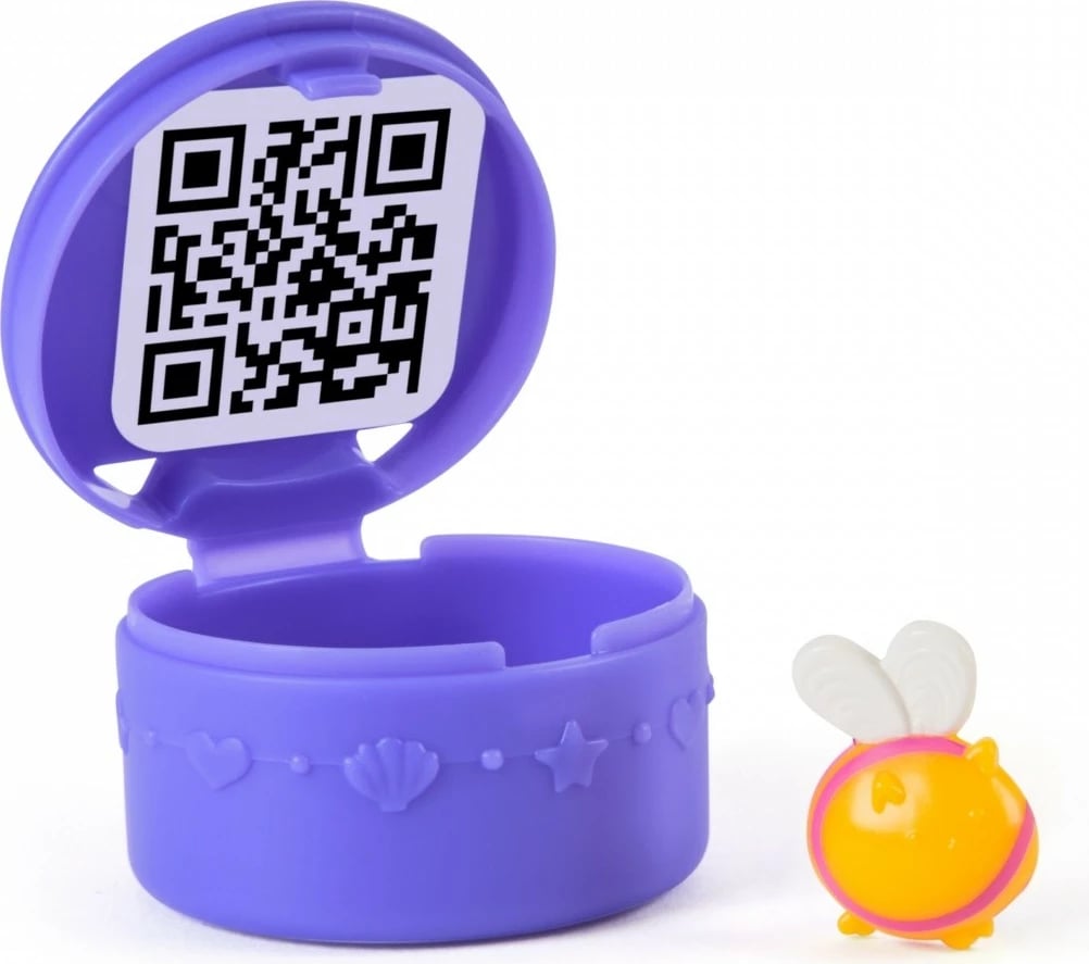 Set aksesorë shtëpi kukullash, Gabby's Dollhouse, 6074165 Queen Kitty Fairy Garden Balcony, 3+ vjeç, set