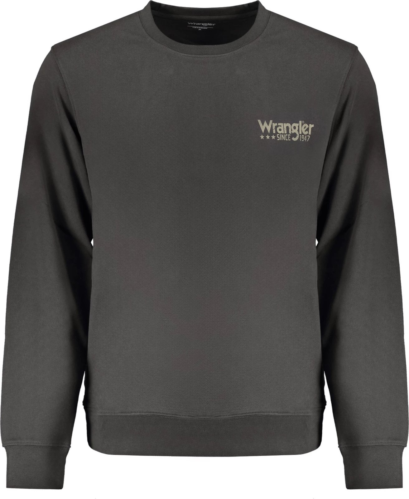 Duks për meshkuj Wrangler zip-up, i zi