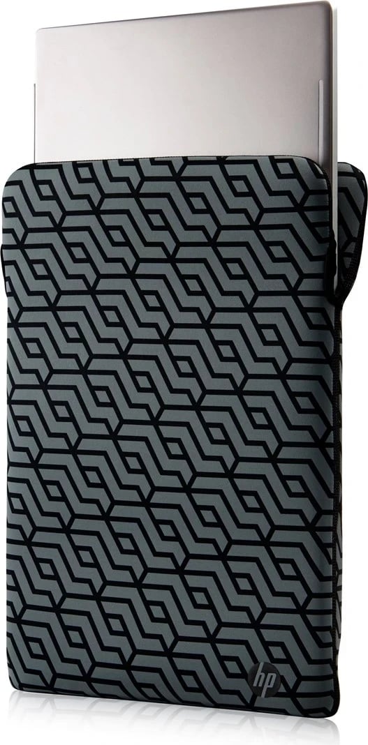 Mbështjellës për Laptop HP Reversible Protective 14.1-inch, Zi dhe Gri