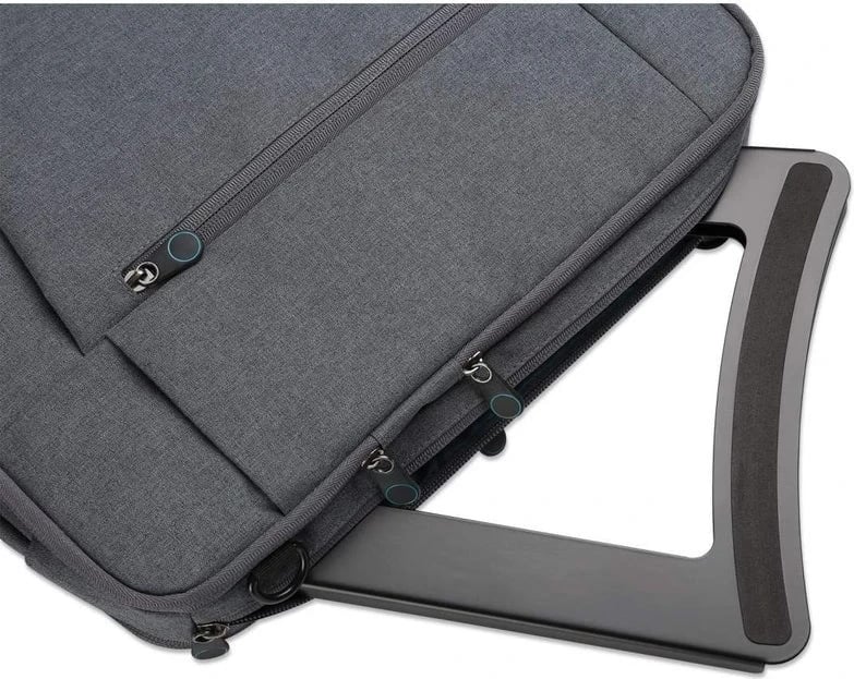 Mbajtëse për laptop Manhattan, 15.6", 5x pozicione, e zezë