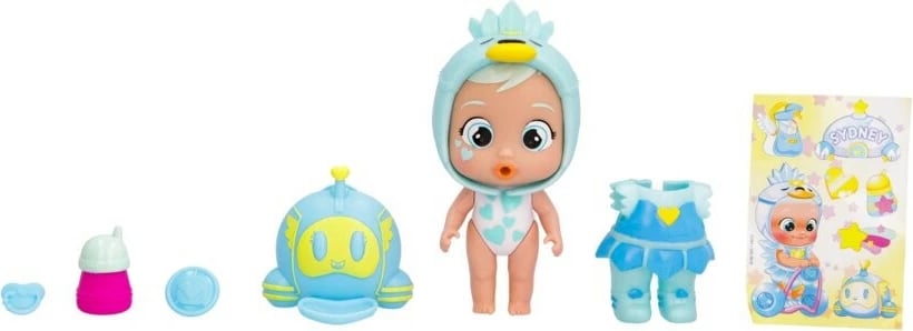 Kukull Cry Babies Magic Tears Stars Houses Sydney, Tm Toys, plastikë