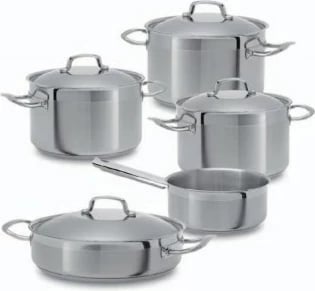 Set tiganësh TEKA 49004840, çelik inox