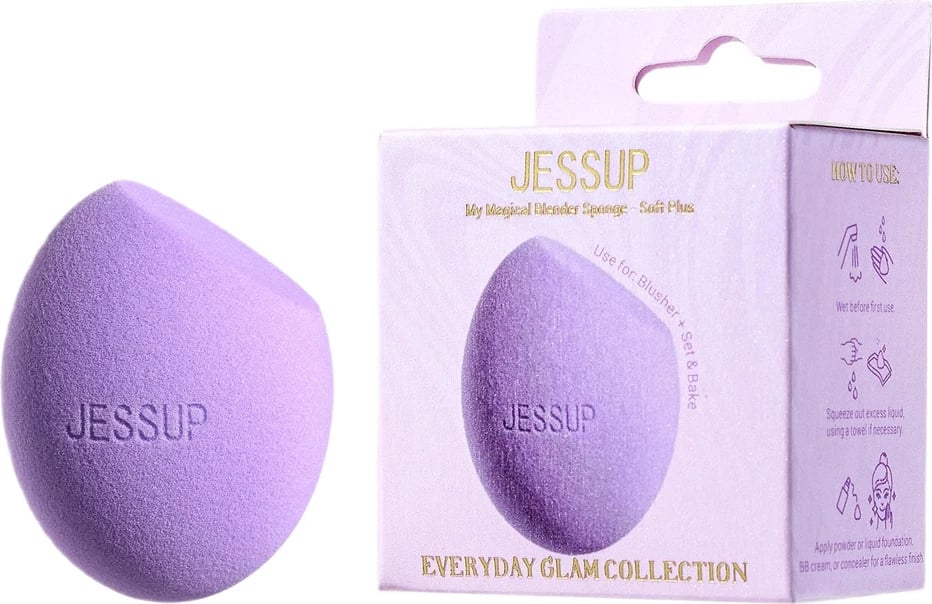 Sfungjer për grim JESSUP My Magical Blender Sponge Soft Plus SP014 për femra, 1 copë