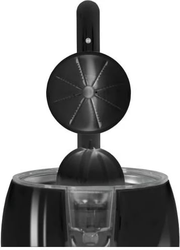 Shtrydhëse agrumesh, UNOLD, Power Juicy 78135, krah levë, 2 kone për fruta të mëdha e të vogla, e zezë/argjend