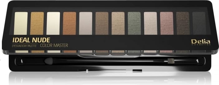 Paletë për sy Delia Color Master Ideal Nude 01 për femra, 1 paletë