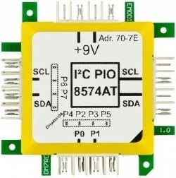 Modul I²C PIO ALLNET 8574AT, 9V