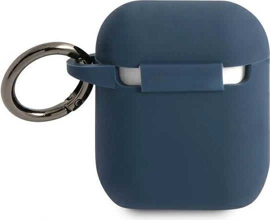 Mbështjellës U.S. Polo Assn. USP000113 për AirPods 1/2, silikon, kaltër navy