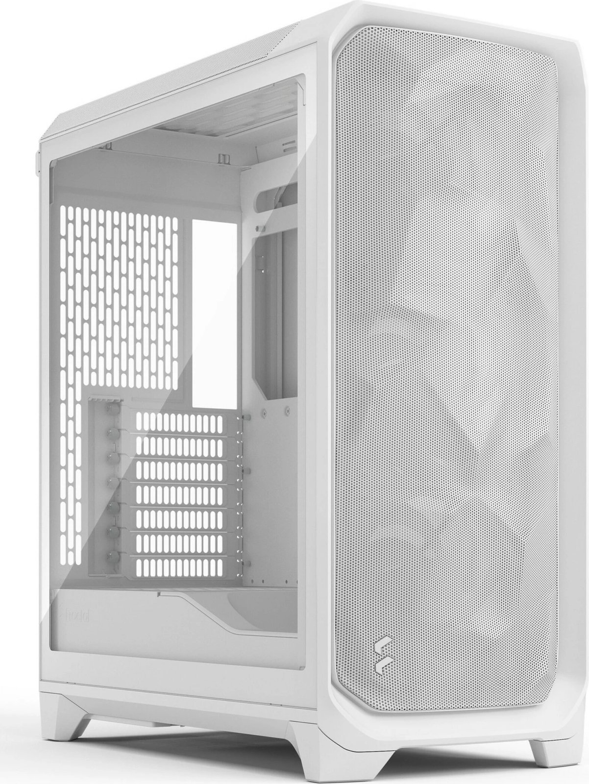 Kasë Fractal Design Meshify 3, midi tower, xham i temperuar, e bardhë