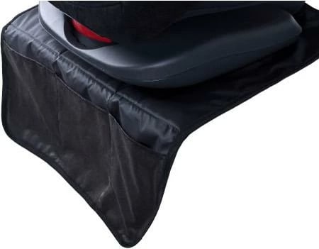 Mbulesë mbrojtëse nën ulëse makine, CARETERO, 133x50 cm, e zezë