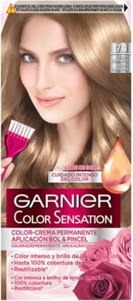 Bojë flokësh Garnier Color Sensation 7.1 Diamond Blonde unisex