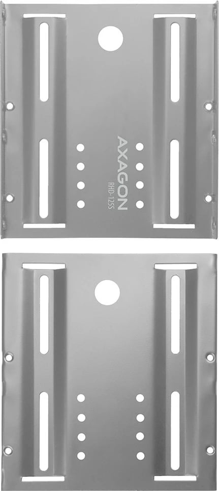 Kornizë metalike AXAGON RHD-125S për montim të HDD/SSD 2.5" në hapësirë 3.5", Gri