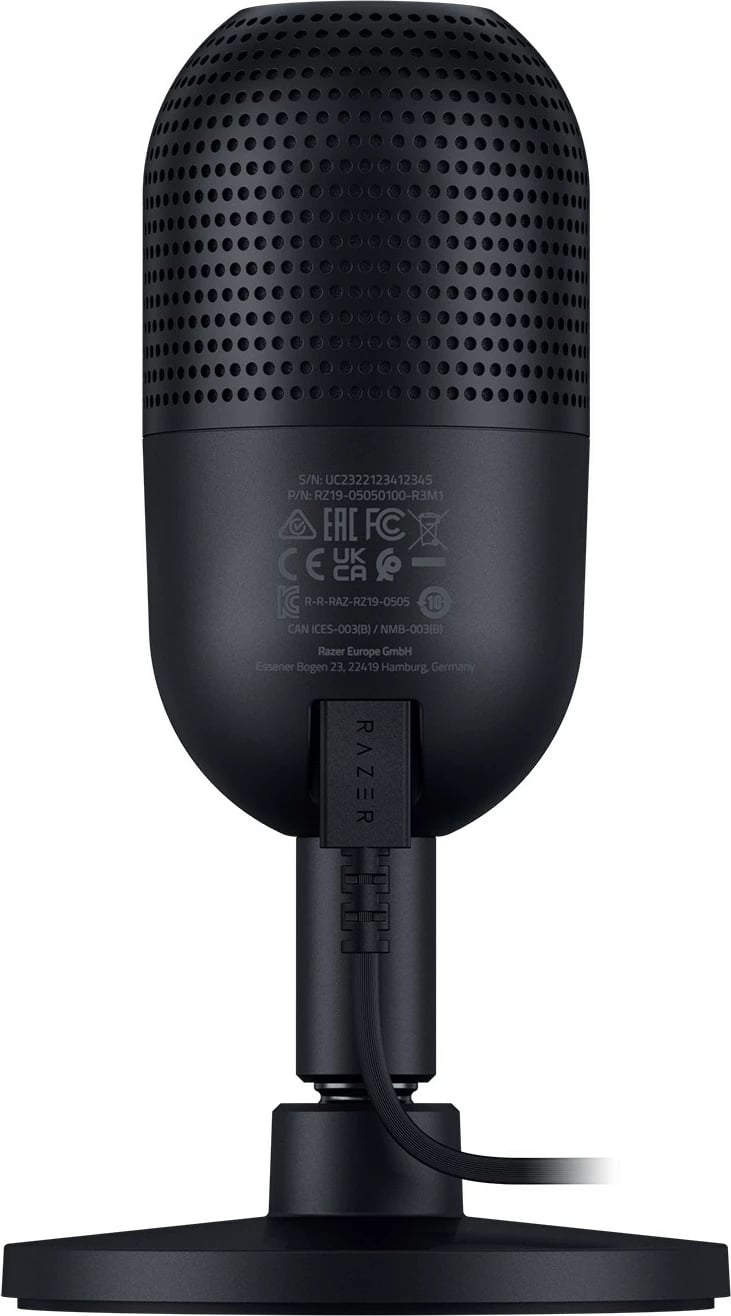 Mikrofon tavoline Razer Seiren V3 Mini, 24 bit, 96 kHz, i zi