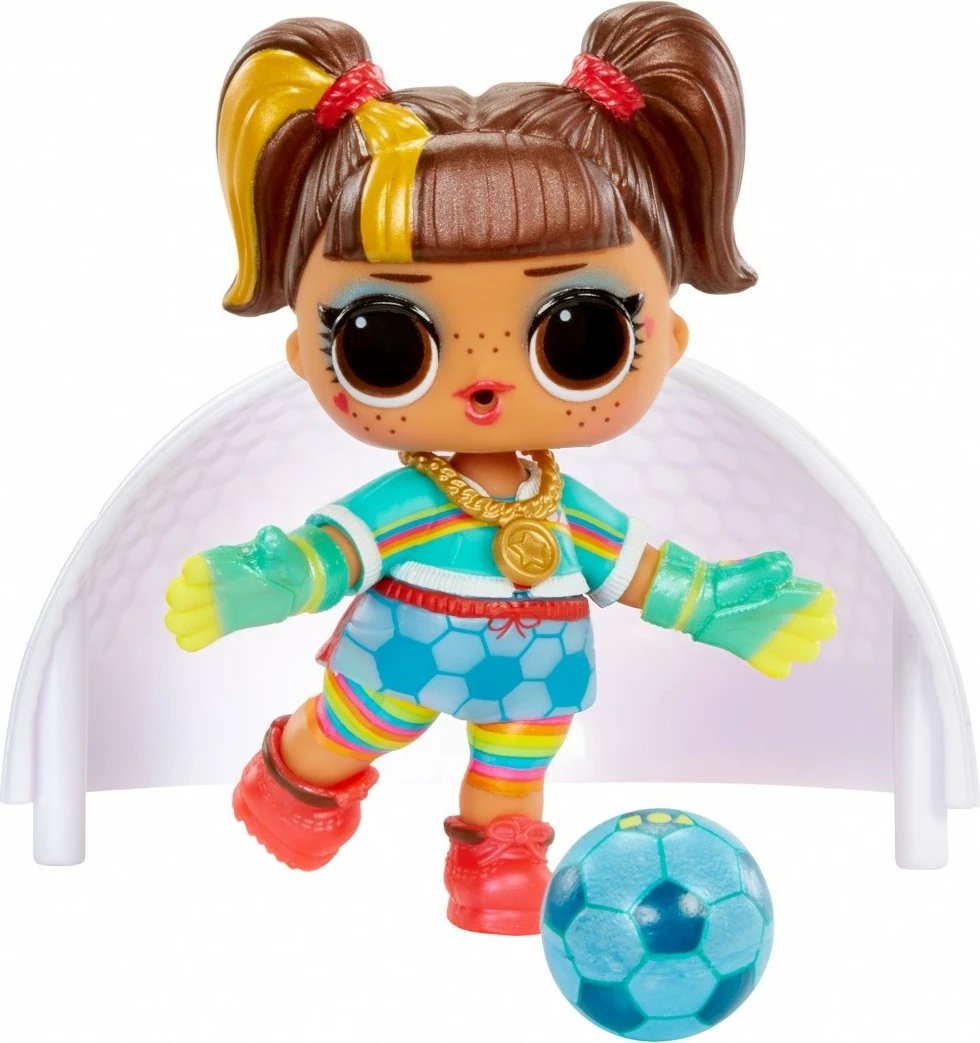 Set lodrash L.O.L. Surprise All Star Sports Vault, MGA, 12 copë, plastikë