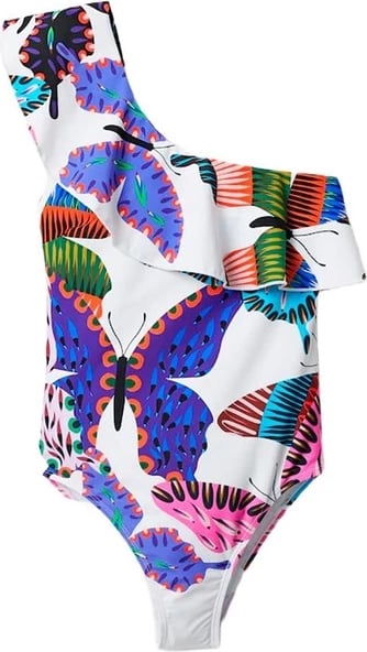 Bikine për femra Desigual, të bardha 