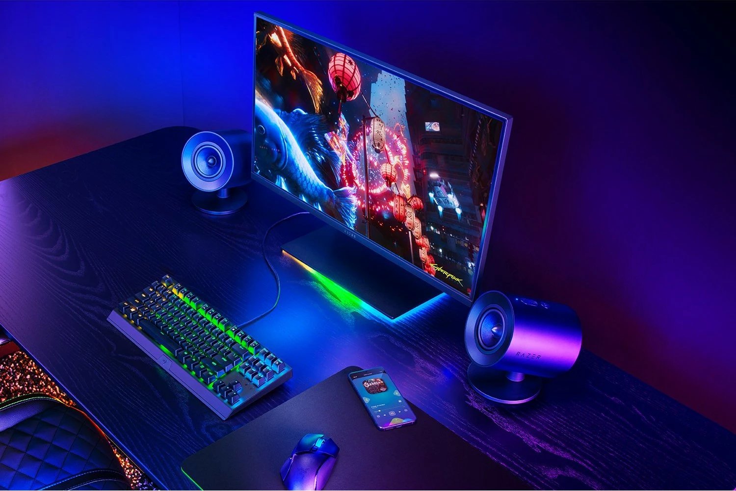 Altoparlantë Razer Nommo V2 X, 2.0, Bluetooth, USB Type-C, zi