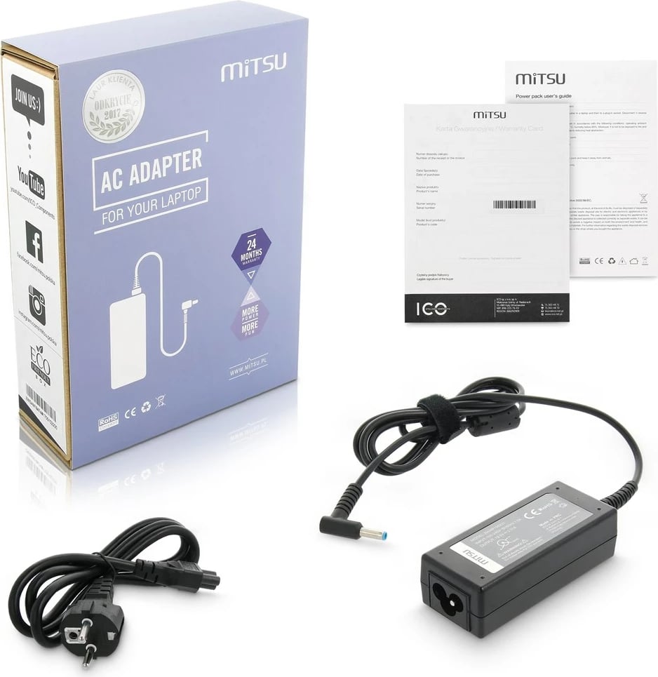 Karikues Mitsu për HP, ZM/HP195231 19.5v 2.31a