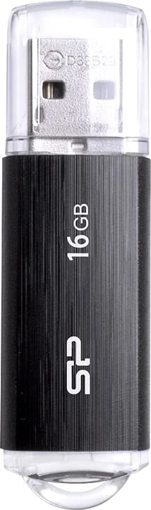 USB flash drive Silicon Power, 16 GB USB Type-A 2.0, e zezë
