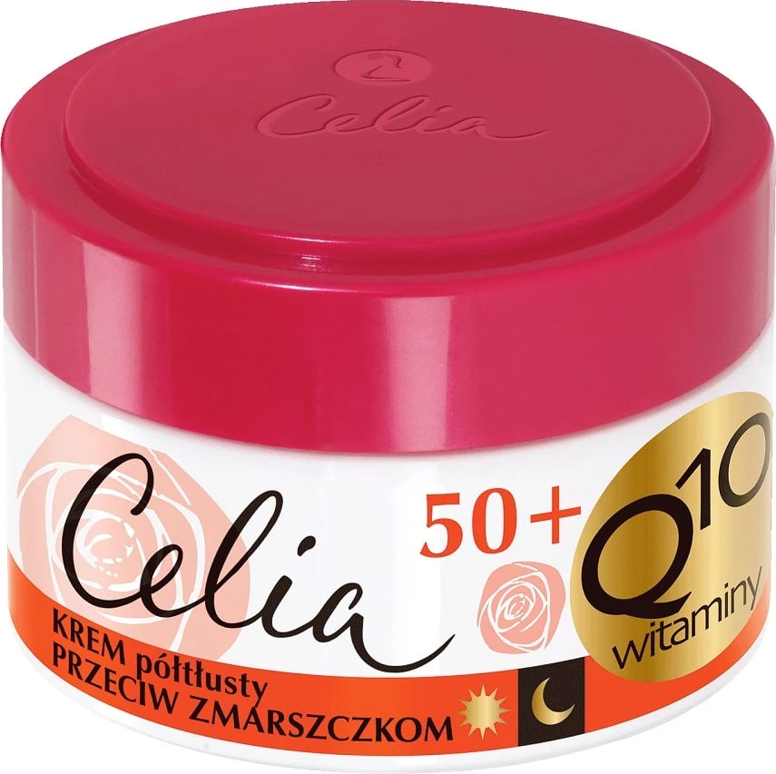 Krem fytyre kundër rrudhave Celia Q10 Vitamin për femra 50ml