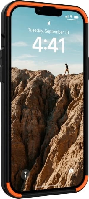 Mbështjellës UAG Civilian MagSafe për iPhone 14 Plus, zi