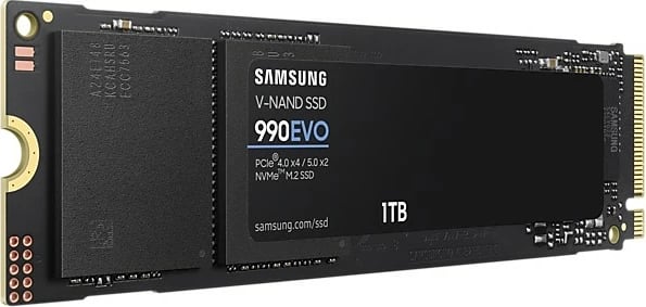 SSD Samsung 990 EVO, 1 TB, M.2, 5000 MB/s