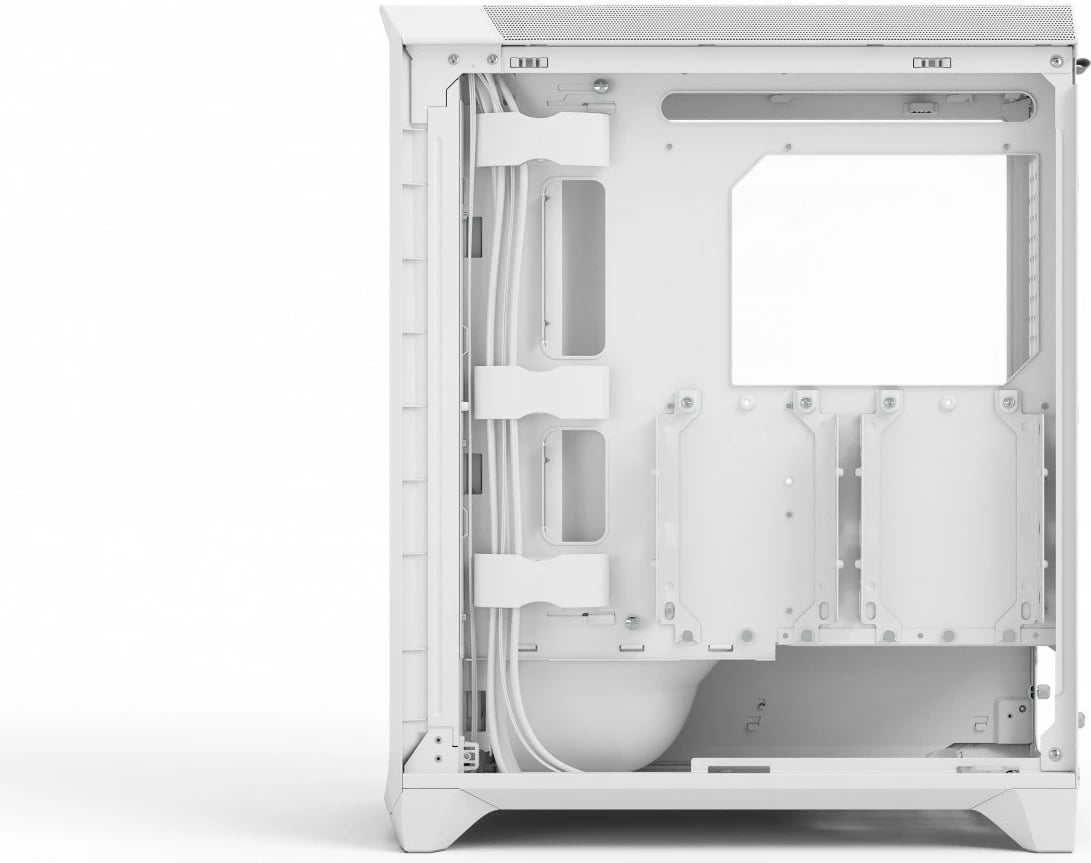 Kasë Fractal Design Meshify 3, ATX/E-ATX/Micro ATX/Mini ITX, xham i temperuar, e bardhë