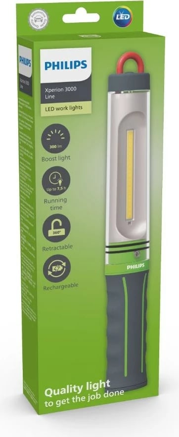 Dritë pune Philips Xperion 3000 LUMX30LINEX1 LED, Gri