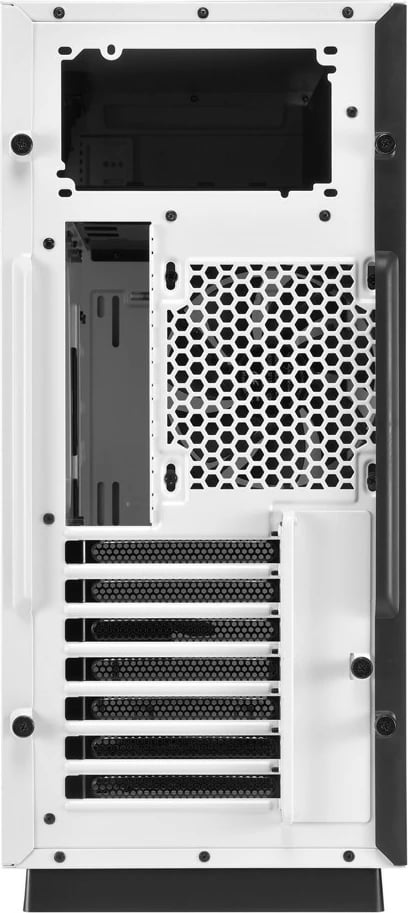 Kasë Sharkoon Pure Steel Midi Tower, ATX/EATX, xham i temperuar, bardhë/zezë