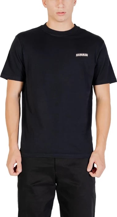 Maicë Napapijri për meshkuj, e zezë