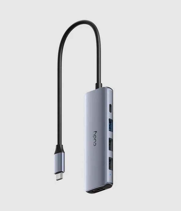 Hub USB-C Cudy 5-IN-1 me HDMI 4K