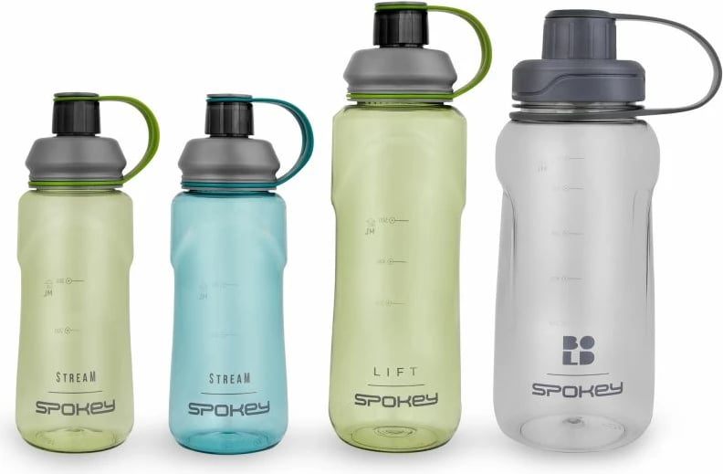 Shishe uji Spokey BOLD për stërvitje, 1 litër