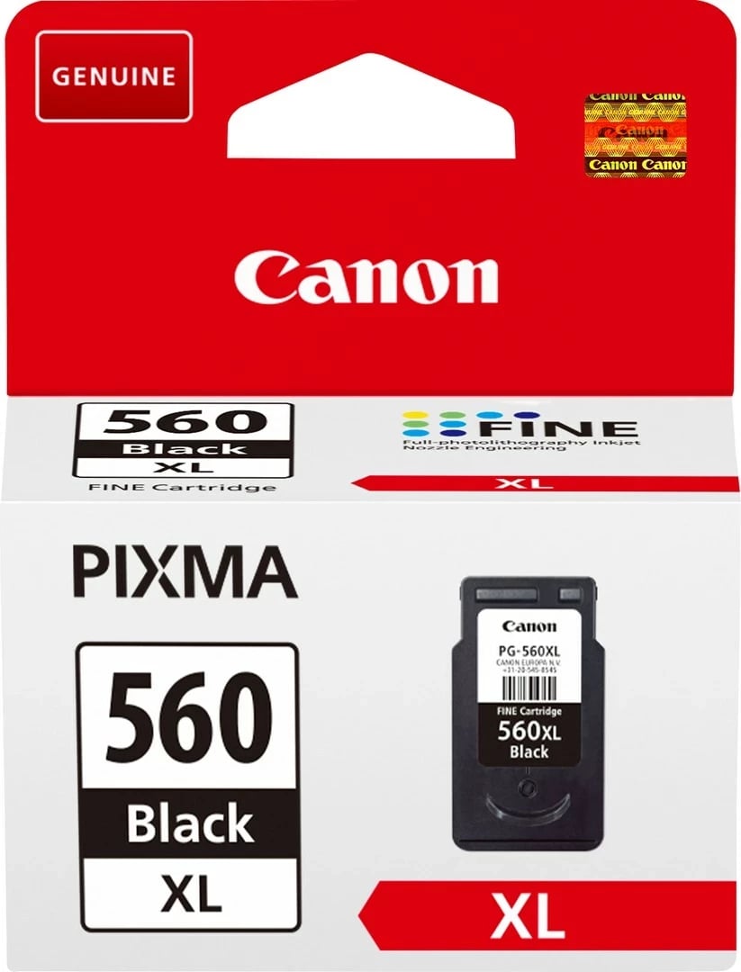 Toner Canon PG-560XL, Ngjyrë e zezë, High Yield