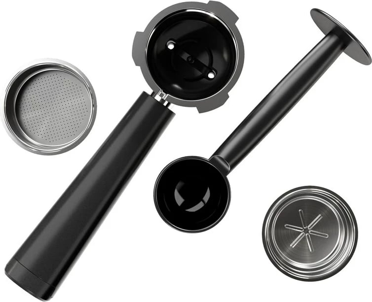 Aparat espresso manual AEG EC6-1-6BST, 1L, i zi