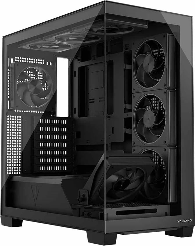 Kasë MODECOM Volcano Stellar ARGB MIDI, e zezë