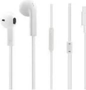 Kufje Havit E336C me kabllo, USB Type-C, Bardhë