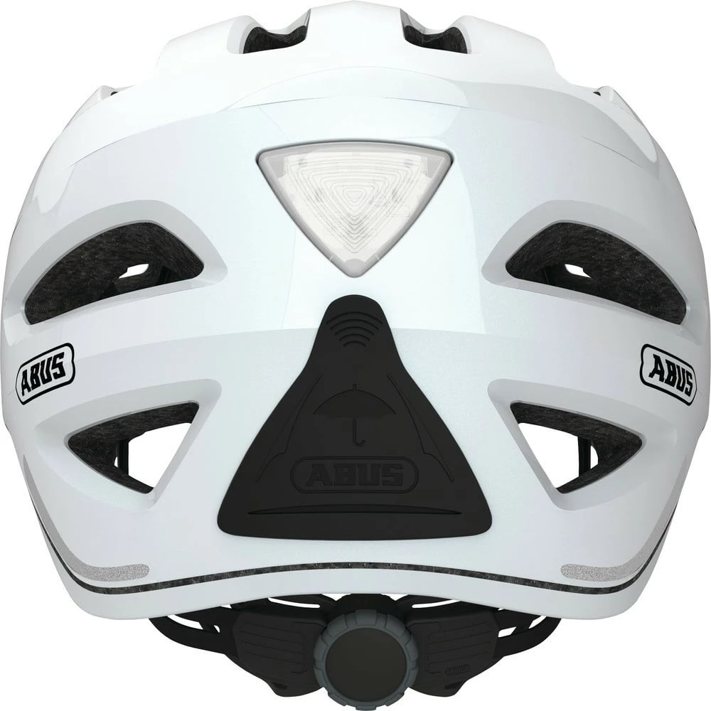 Helmetë biçiklete ABUS Pedelec 1.1, bardhë, LED