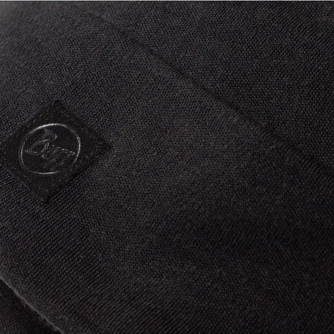 Kapelë dimri Buff Heavyweight Merino Wool, E zezë