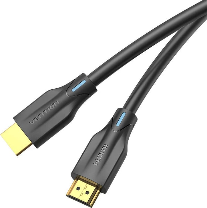 Kabllo HDMI 2.1 Vention AANBF, 1m, 8K 60Hz/4K 120Hz, e zezë