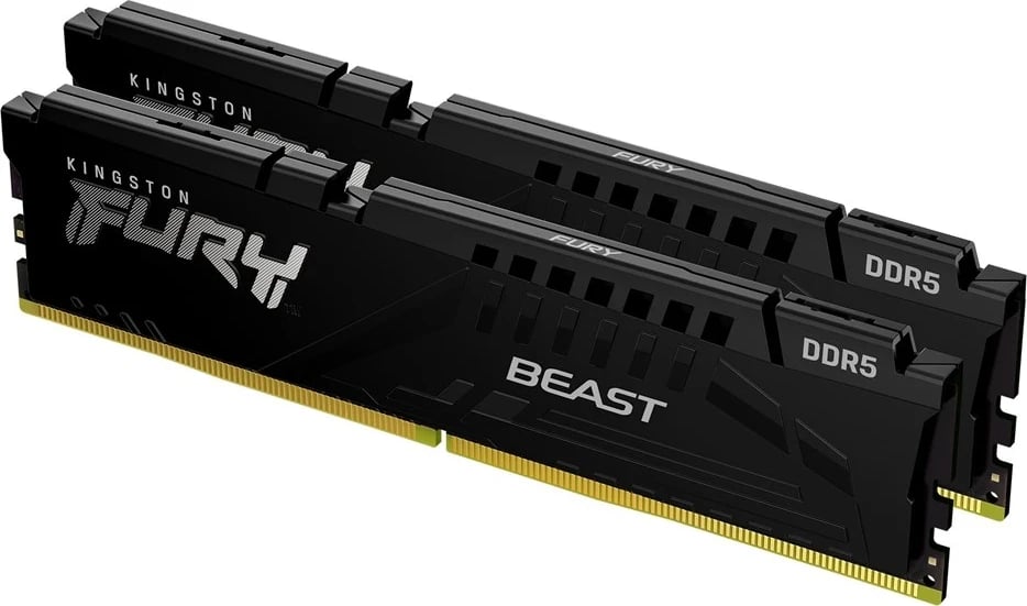 RAM Memorje Kingston FURY 16GB 6000MT/s DDR5 CL36 DIMM (Pako prej 2) Beast Black EXPO
