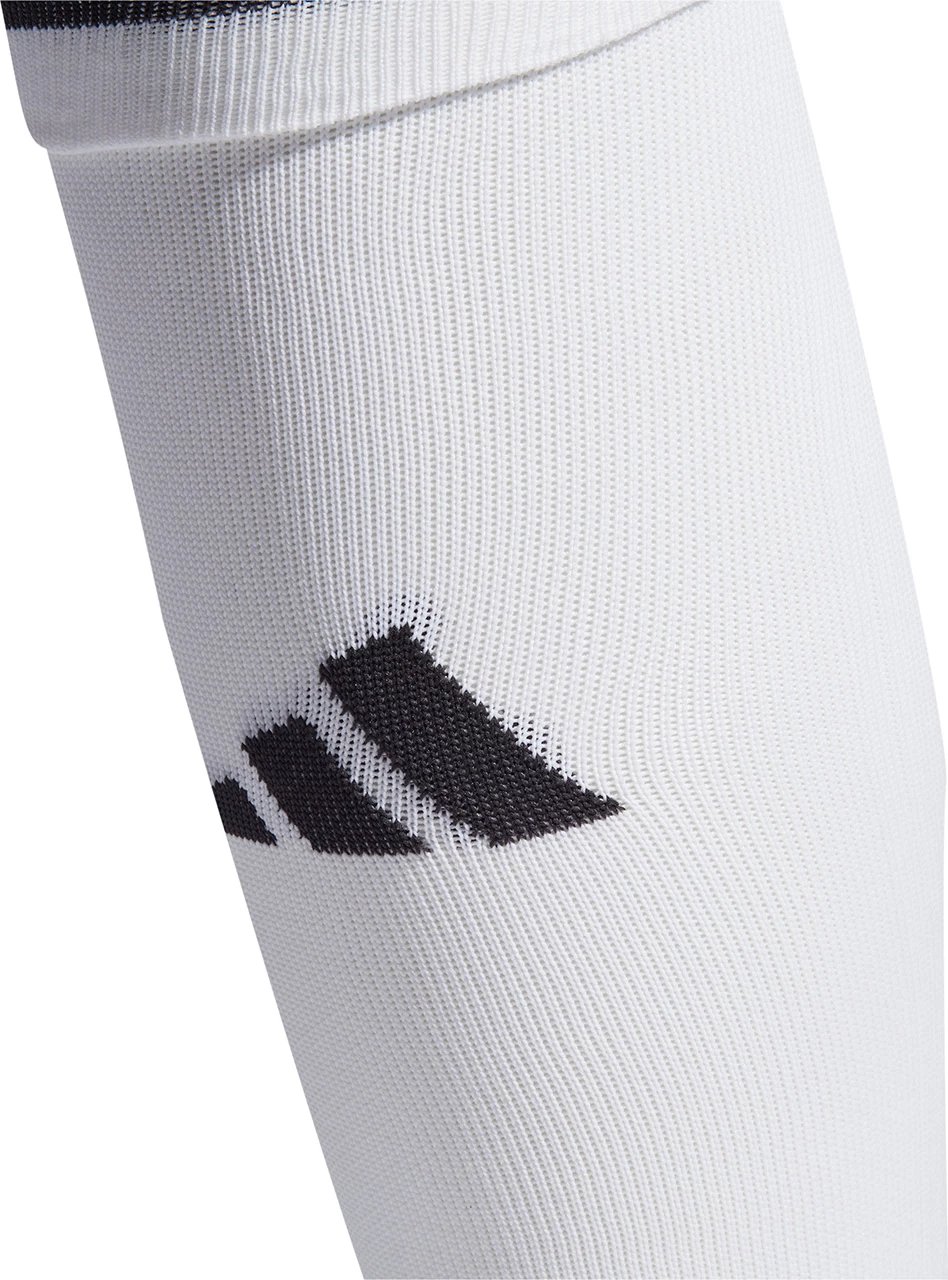 Mëngë futbolli adidas unisex, të bardha