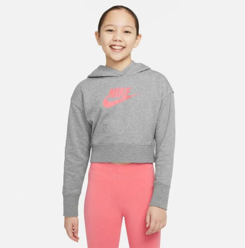 Duks për fëmijë Nike Sportswear Club, gri