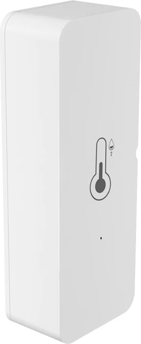 sensor smart Wi‑Fi temperaturë & lagështi, Avatto WHS10, Tuya/Smart Life, diapazon −9.9–60°C dhe 0–99.9% RH, 2× AAA