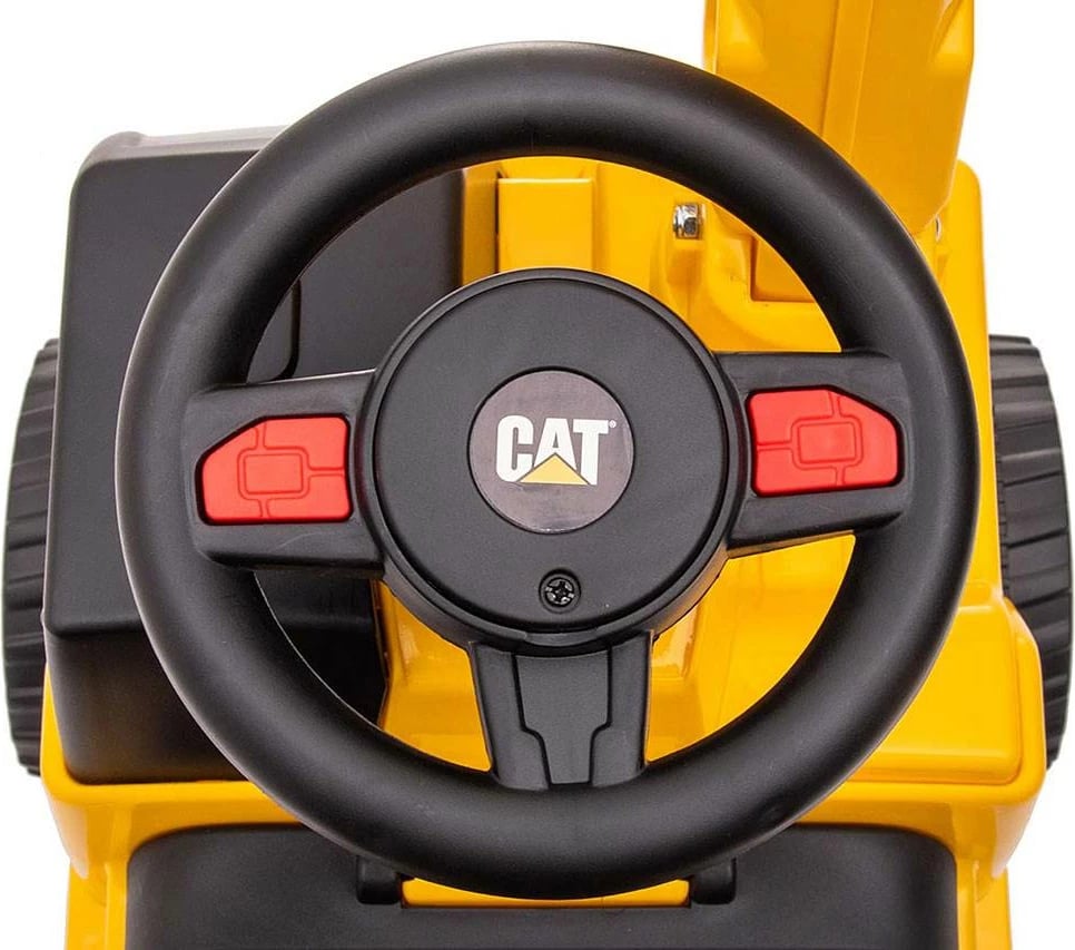 Ekskavator lodër për hipje, Milly Mally, CAT Excavator, 12–36 muaj, ngarkesë max 25 kg, me zë, e verdhë