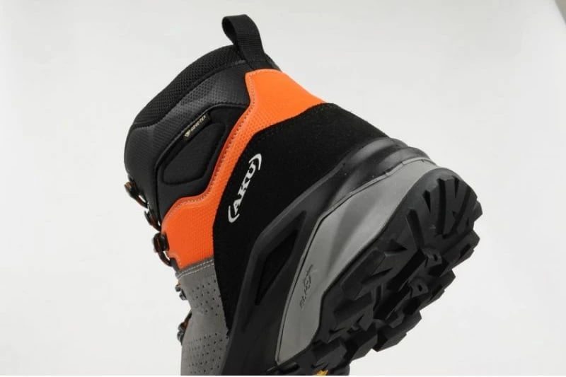 Atlete trekking për meshkuj Aku, të zeza-portokalli-gri