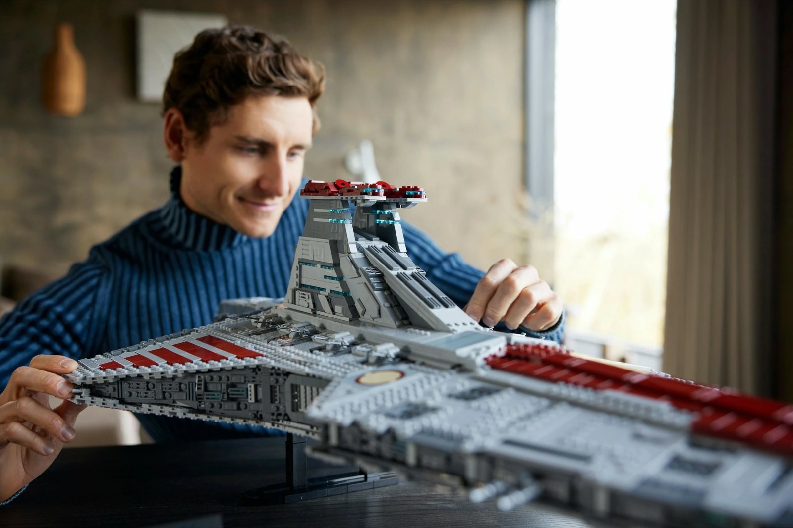 Set ndërtimi LEGO Star Wars Venator-Class Republic Attack Cruiser, 5374 pjesë, plastikë, shumëngjyrësh