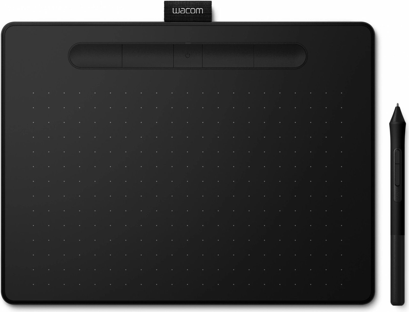Tablet grafike Wacom Intuos M Bluetooth, Wired & Wireless, 2540 lpi, 216 x 135 mm, USB/Bluetooth, 7 mm, Pen, e zezë