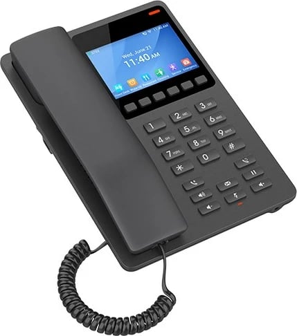 Telefon IP Grandstream GHP631, LCD, Wi-Fi, 2 linja, i zi