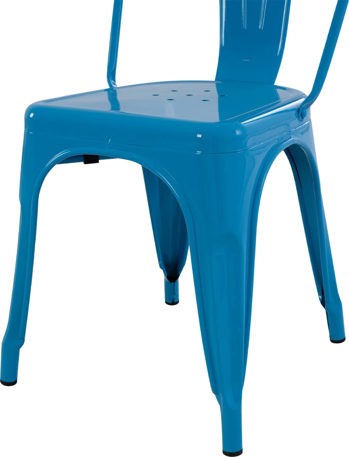 Karrige për ngrënie MELITA FH8641.08 metalike ngjyrë kaltër 43x50x82Hcm