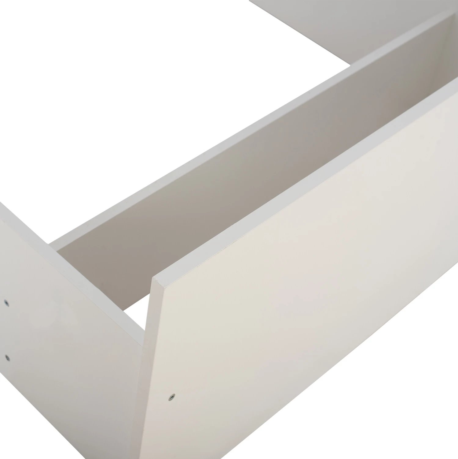 Krevat melamine për dyshek 90x200 cm, i bardhë, FH2433.03