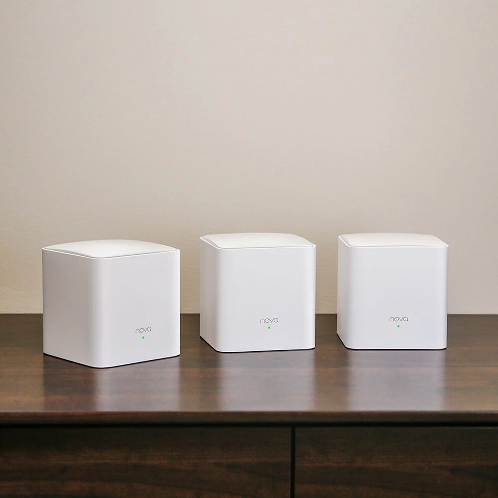 Sistem mesh Tenda NOVA MW5G, Wi-Fi 5, 3-PACK, Bardhë