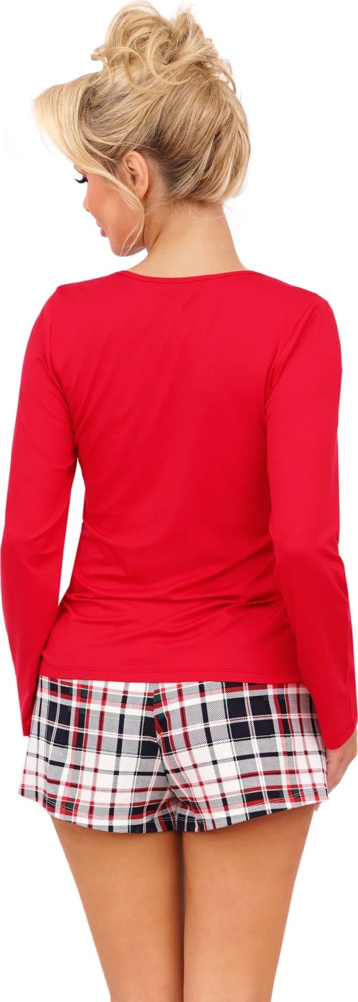 Pizhame femra Donna 203465, të kuqe